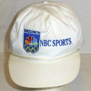 VTG SCI NBC Sports Barcelona '92 Olympic Games Strapback Adjustable Hat READ